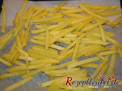 Pommes 1 x frittiert