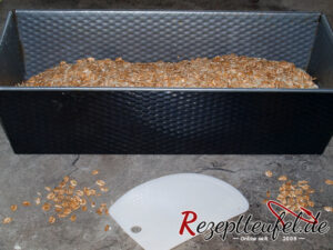 Der Teig in der Kastenform