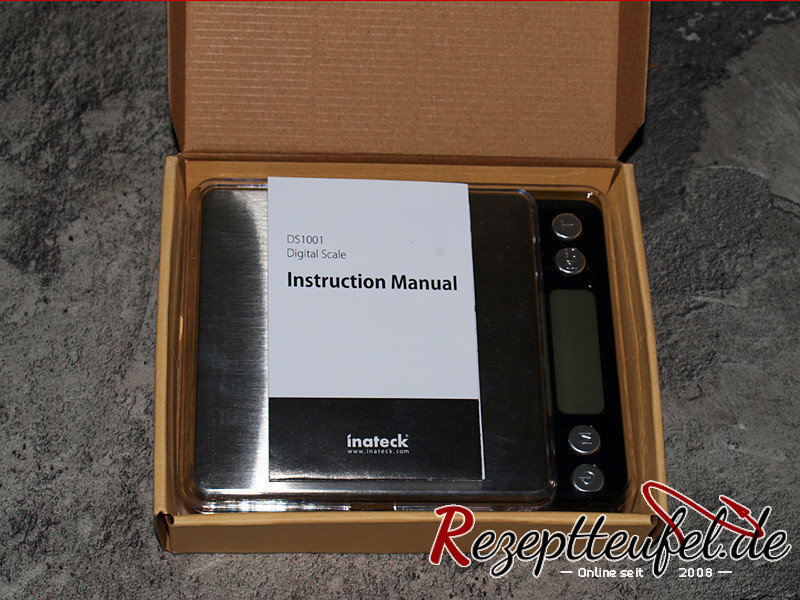 Inateck digitale Küchenwaage