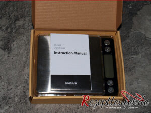 Inhalt der Verpackung (Folientüten entfernt zur besseren Ansicht)