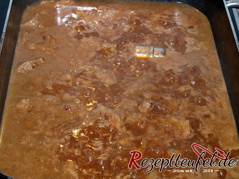 Die Brühe ist aufgegossen