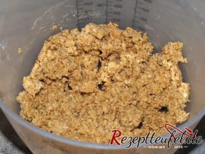 Alle Zutaten sind vermengt