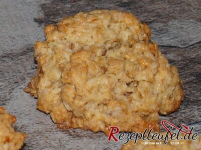 Haferflockenplätzchen Großansicht