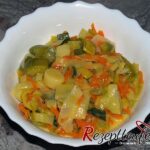 Lauchgemüse mit Möhren