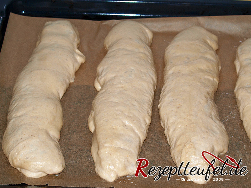 Die Teistreifen sind gegangen, es kann gebacken werden