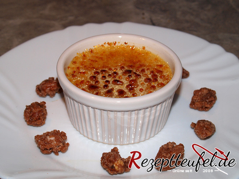 Weihnachtliche Crème brûlée