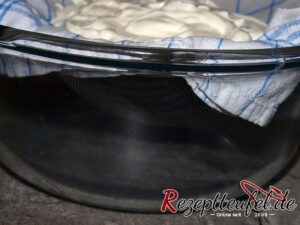 Noch ist keine Flüssigkeit abgetropft