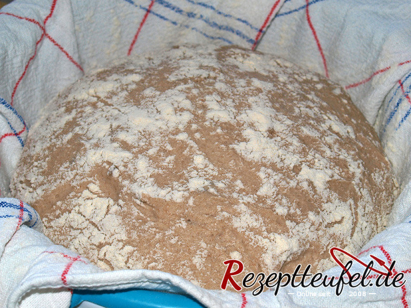 Der Teig ist gegangen