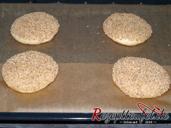 Die Teiglinge vor dem Aufgehen