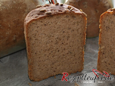 Das Buttermilchbrot im Anschnitt