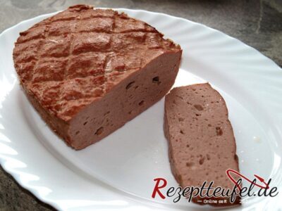 Fleischkäse im Anschnitt