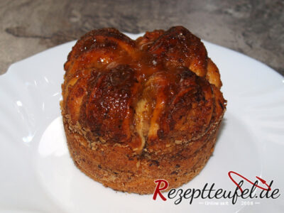 So schaut der Nusszopf aus wenn er aus dem Glas kommt