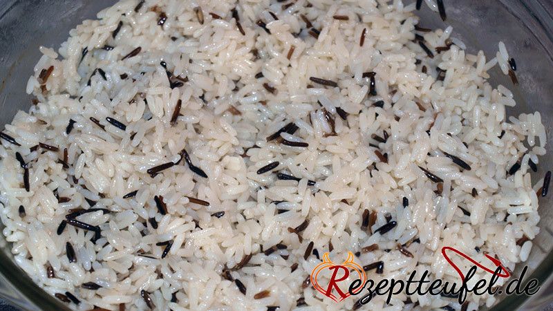 Reis im Backofen gegart - Backofenreis