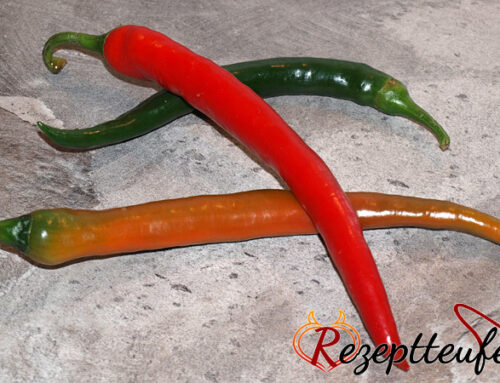 Chilischoten *Tipp