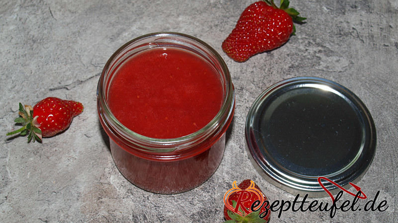 Erdbeer-Fruchtaufstrich