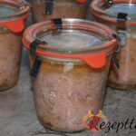 Frühstücksfleisch im Glas eingekocht