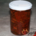 Getrocknete Tomaten in Öl eingelegt