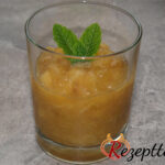 Karamellisiertes Apfel-Rhabarber-Kompott