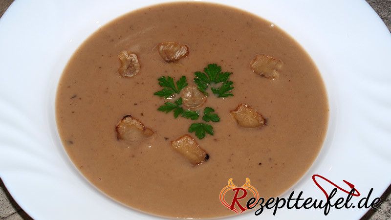 Maronen-Cremesuppe mit Portwein