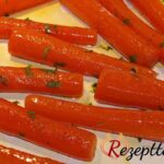 Glasierte Möhren mit Ingwer