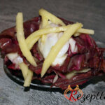 Radicchiosalat mit Apfel und Kartoffeldressing