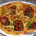 Speck-Pfannkuchen mit Käse