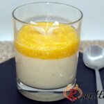 Vanillepudding mit Mango-Kokos-Spiegel