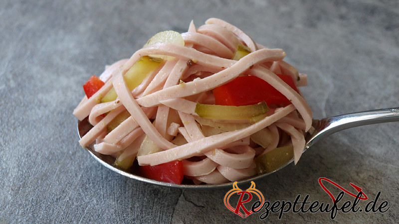 Bunter Wurstsalat