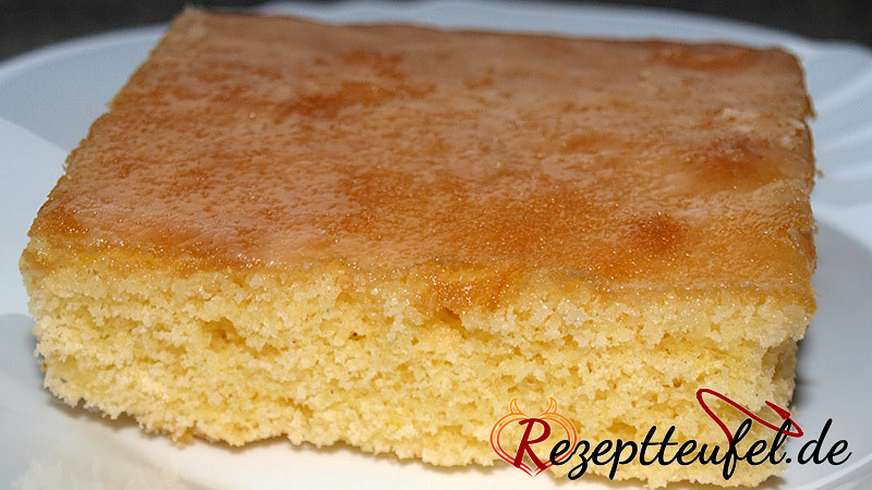 Zitronenkuchen vom Blech
