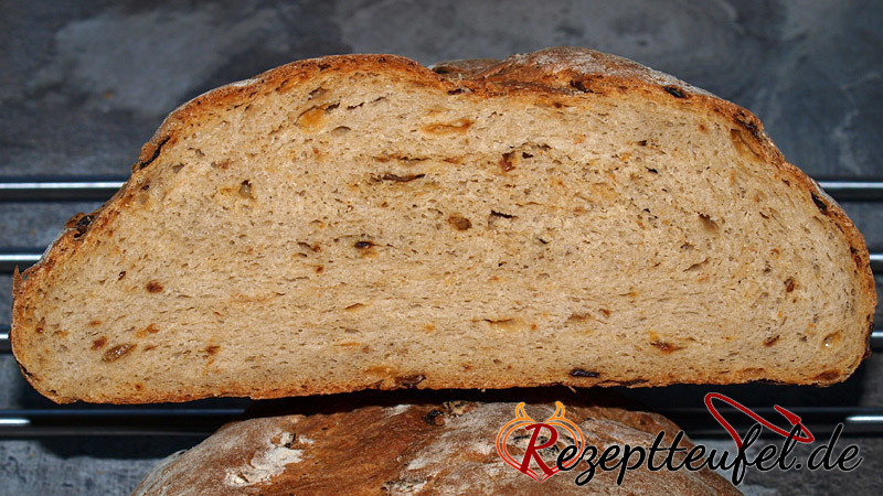 Zwiebelbrot Weizenmischbrot mit Hefe