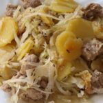 Schichtmittag vom Spitzkohl aus dem Topf