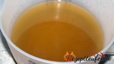 Flüssige Speisewürze ohne Zuckercouleur